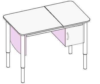 Стол-трансформер "Ростик4" 1000х600х 580-760